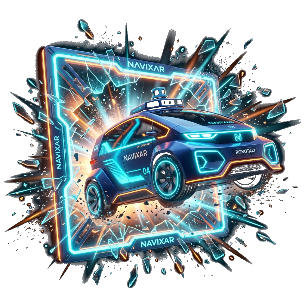 Navixar Robotaxi Bot Crashing Out